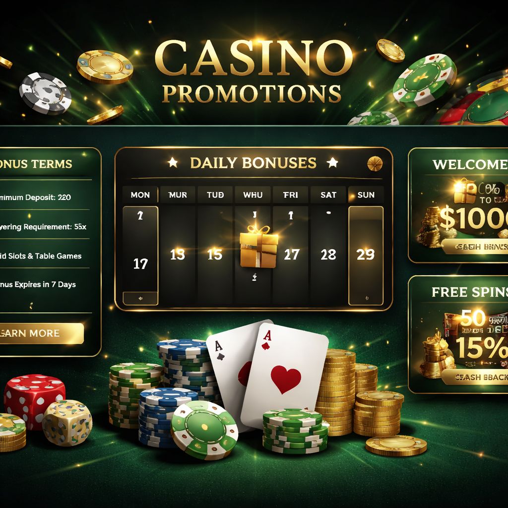 Promociones de casino y términos de bonos de GanaWIN para México